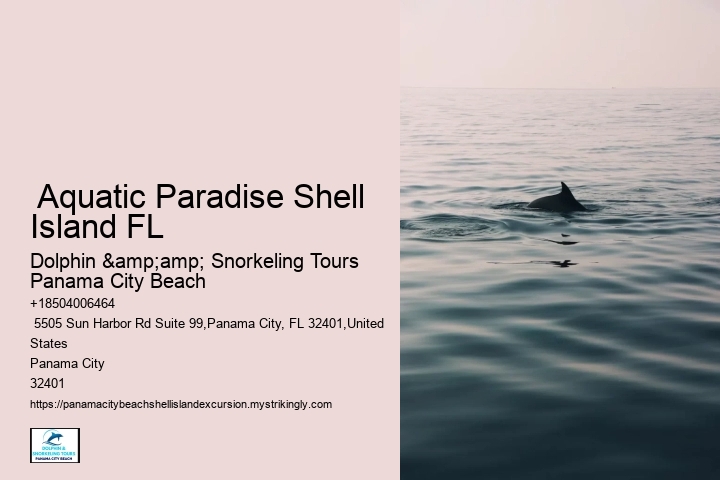  Aquatic Paradise Shell Island FL